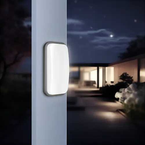 Braytron LED Zidna Svetiljka Elipsa 15W Crni 3000K IP65 BG38-00302