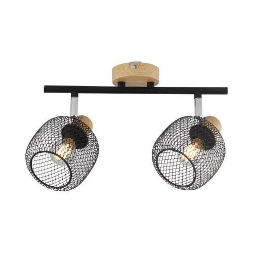 Braytron Plafonjera 2-Glava E14 Drvo BV03-00011