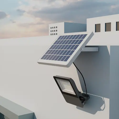 Braytron Solarni LED Reflektor 75W CCT Daljinski IP65 BT64-02481