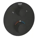 Grohe Grohtherm Termostatski mešač sa prebacivačem i stop ventilom matt Black 1022082430