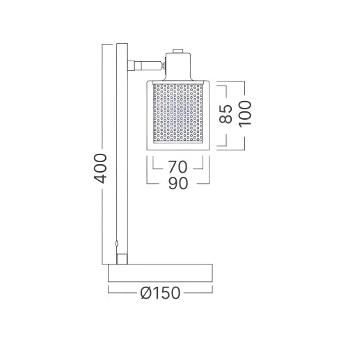 Braytron Stona Lampa E14 Bakarna BV01-00084
