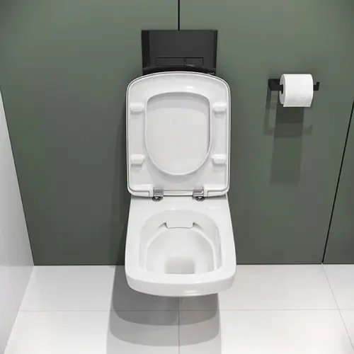 Geberit Selnova Square SET WC šolja Rimfree sa sc daskom