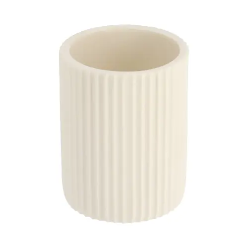 Tendance Čaša za ČETKICE 95X7CM POLIRESIN Bela 61103100