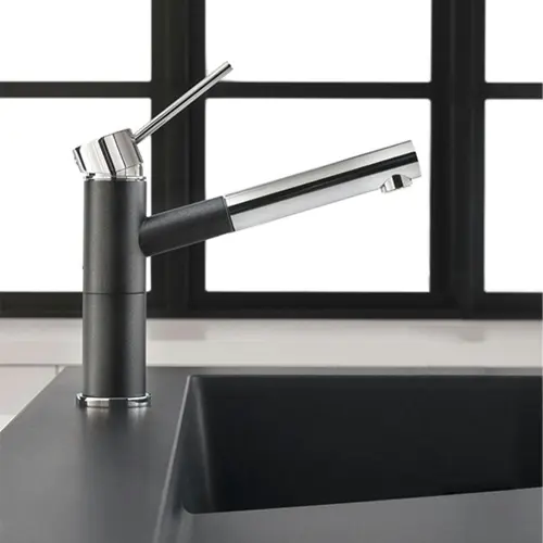 Blanco ALTA-S Compact silgranit HD slavina Stena Siva 518809 HD