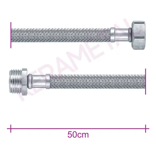 Remer brinoks FX 1/2 1/2 MF X 50 inox