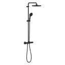 Grohe Tempesta 250 Termostatski Usponski tuš matt Black 266702431