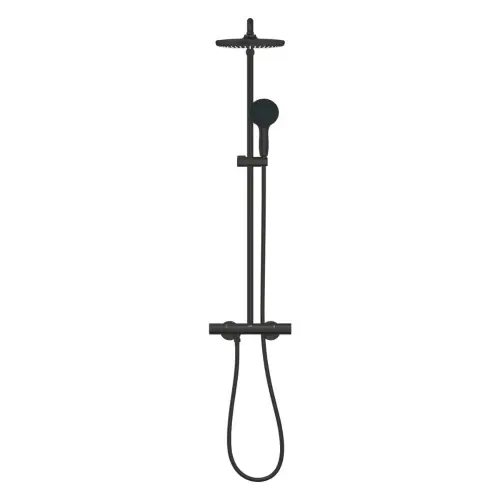 Grohe Tempesta 250 Termostatski Usponski tuš matt Black 266702431