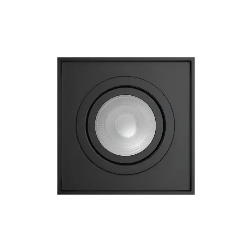 Braytron GU10 Nadgradni Spot Kvadratni Crni BH04-00211
