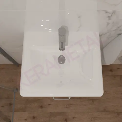 Kolpa ormarić sa umivaonikom i fiokom Evelin OUE II 55cm White 562050