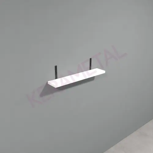 Kolpa Polica za pravougaono Ogledalo 60cm White 547420