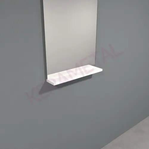 Kolpa Polica za pravougaono Ogledalo 60cm White 547420