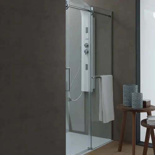 Kolpa Virgo Tuš vrata samostojeća TV2D/S 140/K Silver brill 513150