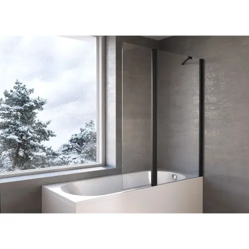 Kolpa Andromeda Tuš paravan BS 120-UNI B/1-2P Black 517780
