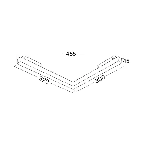 Braytron Magnetna Linearna Svetiljka 12W Crna CCT 48VDC 3U1 BD60-00281