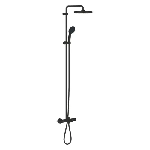 Grohe Tempesta 250 Termostatski Usponski tuš matt Black 266722431