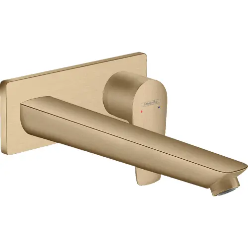 Hansgrohe Talis E zidna za umivaonik brushed bronze 71734140