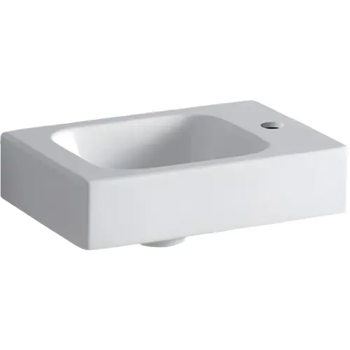 Geberit iCon lavabo otvor slavine desno 38x28cm 124736000