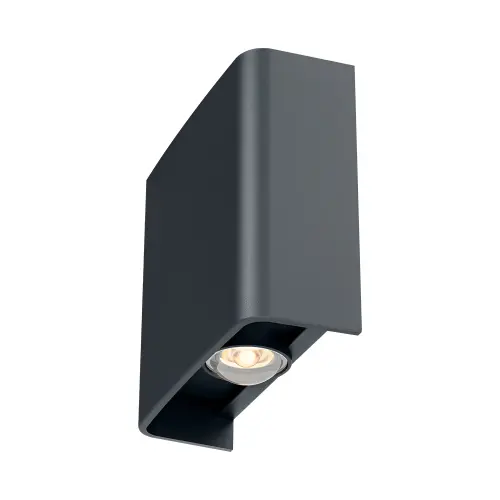 Braytron LED Zidna Svetiljka 2X1W Sivi CCT IP65 BG38-03182
