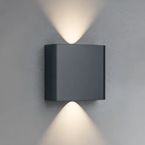 Braytron LED Zidna Svetiljka 2X1W Sivi CCT IP65 BG38-03182