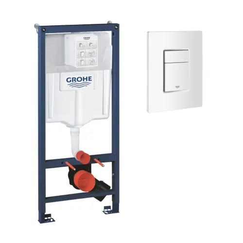 Grohe ugradni vodokotlić 38772001WH sa belom tipkom
