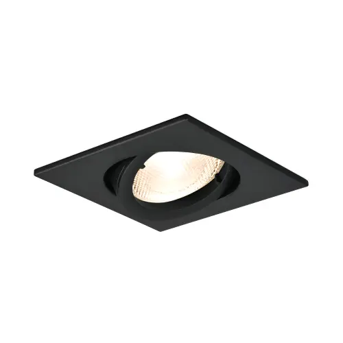 Braytron GU10 Ugradna Rozetna Kvadratna Crna BH03-02021