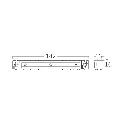 Braytron Magnetni Ravni Konektor Crni 48VDC BY41-90011