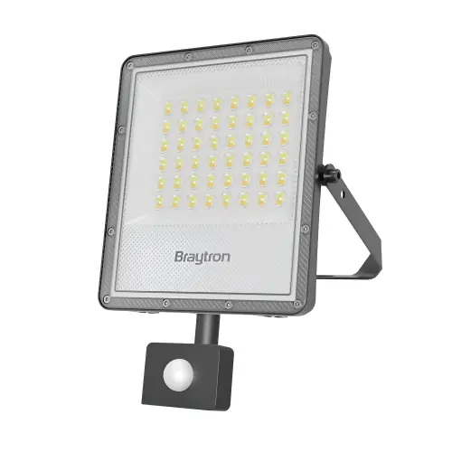 Braytron LED Reflektor 50W Sivi CCT IP65 sa Senzorom BT65-25082