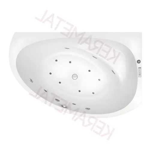 Kolpa Masažna kada Libretto 160x100/MO-2 V+V - Leva 927370