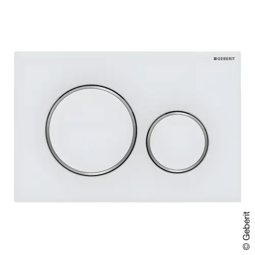 Geberit tipka Sigma 20 Bela/mat/sjajno lakirana 115.882.JT.1