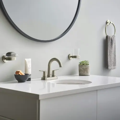 Grohe Essentials držač peškira PRSTEN Supersteel 40365DC1