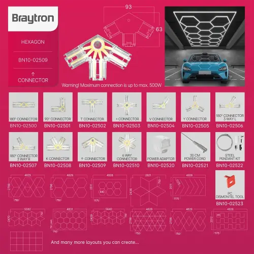 Braytron Hegza Konektor ^ BN10-02509