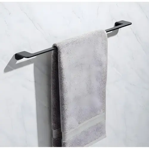 Tatay Držač peškira Zidni Onyx 7X3X60CM ALUMINIJUM Crna