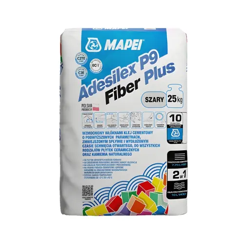 Mapei Adesilex P9 FIBER PLUS C2TE-S2 džak 25 kg
