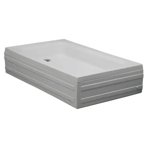 Zomar tuš kada Tango LUX 120x70x25 sa metalnim nosačem i oblogama