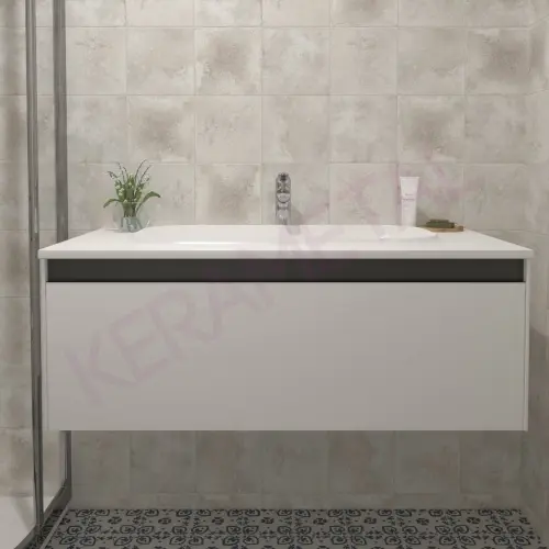 Kolpa ormarić sa umivaonikom Pandora OUP 110cm White 514160