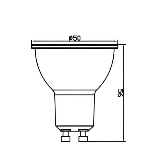 Braytron LED Sijalica GU10 5W 4000K 110° BA24-00551