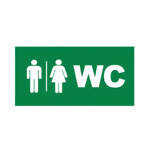 Braytron Oznaka WC Pvc BC14-01306