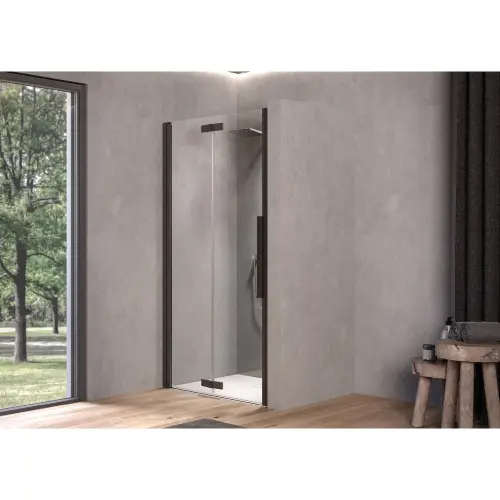 Kolpa Polaris Tuš vrata samostojeća N80 - Leva B/1 Fold Black 516390
