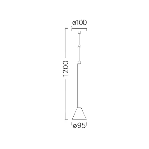 Braytron Visilica GU10 Crni BV05-00070
