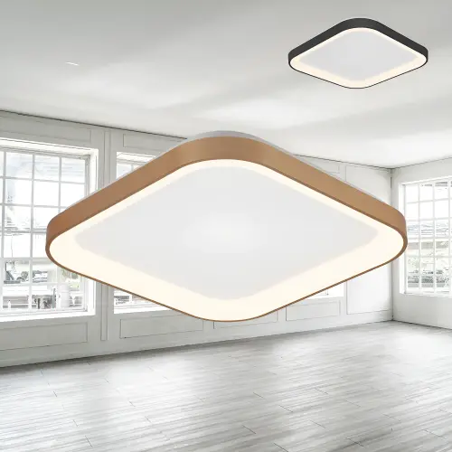 Braytron LED Plafonjera Kvadratna 36W Zlatni CCT IP20 BH17-00786