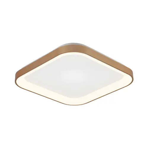 Braytron LED Plafonjera Kvadratna 36W Zlatni CCT IP20 BH17-00786