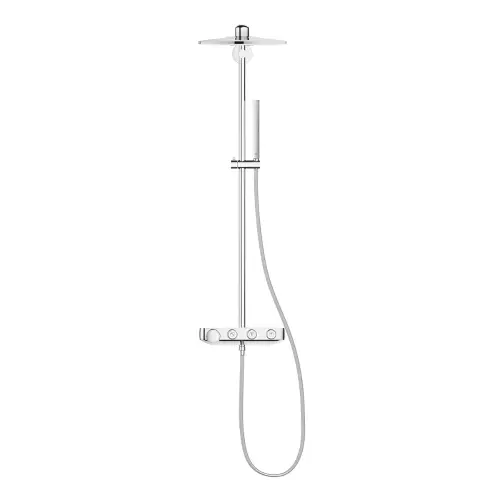 Grohe Euphoria Cube Smartcontrol 310 Termostatski Usponski tuš White 26508LS0 - tehnički crtež