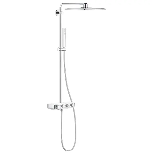 Grohe Euphoria Cube Smartcontrol 310 Termostatski Usponski tuš White 26508LS0 - tehnički crtež
