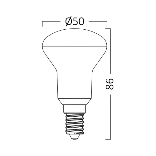 Braytron LED Sijalica R50 6W E14 6500K BA34-00613