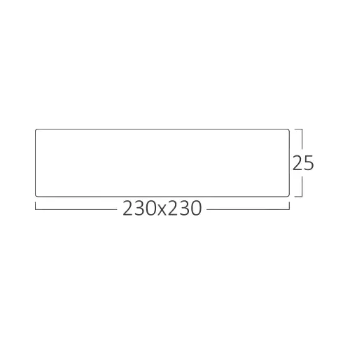 Braytron LED Plafonjera Kvadratni 20W Beli CCT BP07-10280