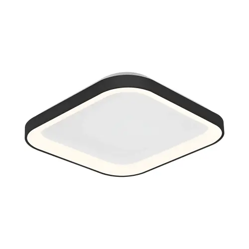 Braytron LED Plafonjera Kvadratna 36W Crni CCT IP20 BH17-00781