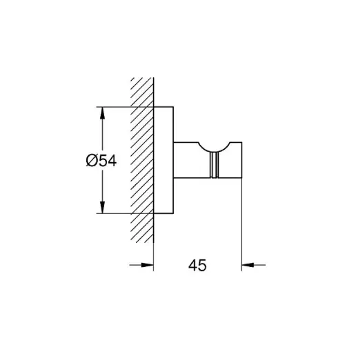 Grohe Essentials kukica (Vešalica) 40364DC1