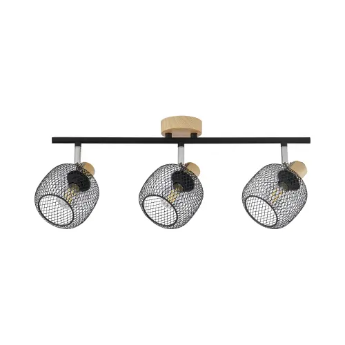 Braytron Plafonjera 3-Glava E14 Drvo BV03-00012
