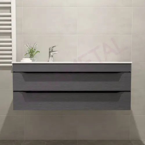 Kolpa Malaya ormarić sa umivaonikom OUM 100cm Dark gray 573630