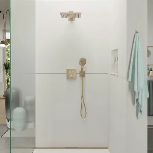 Hansgrohe priključak E za Tuš crevo SA DRZACEM RUCICE Brushed BRONZE 26889140